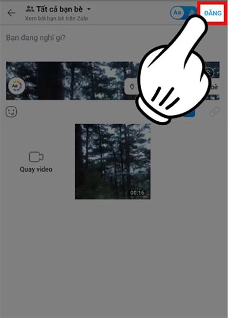 Hé lộ 2 Cách đăng video lên Zalo không bị giảm chất lượng 9 đăng video