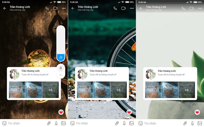 cách thay đổi hình nền Zalo