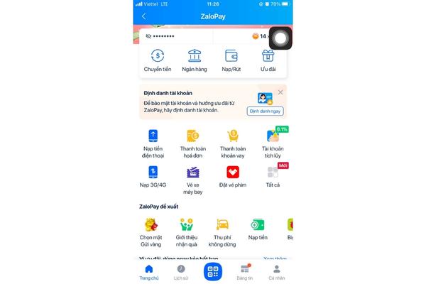 công dụng mã khách hàng zalopay