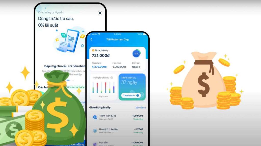 điều kiện mở ví trả sau Zalopay